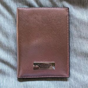 VICTORIA’S SECRET Metallic Pink Passport Holder